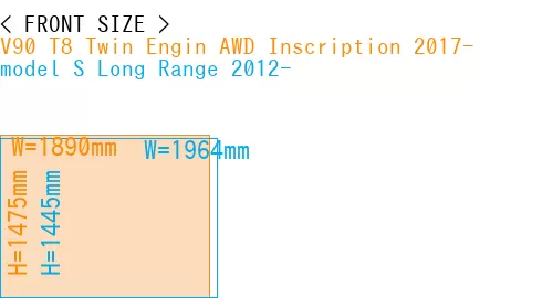#V90 T8 Twin Engin AWD Inscription 2017- + model S Long Range 2012-